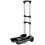 Folding Sack Truck, Robust, Foldable Handcart with Wheels, Black 4