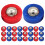 32 Pieces Mini Shuffleboard Replacement Pucks Table  Equipment Roller Set Shuffleboard Curling Accessories 1