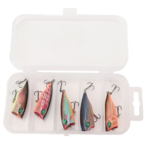 Top-Wasserangelköder-Set mit Haken, Metall- & Kunststoffköder, 48 g 1
