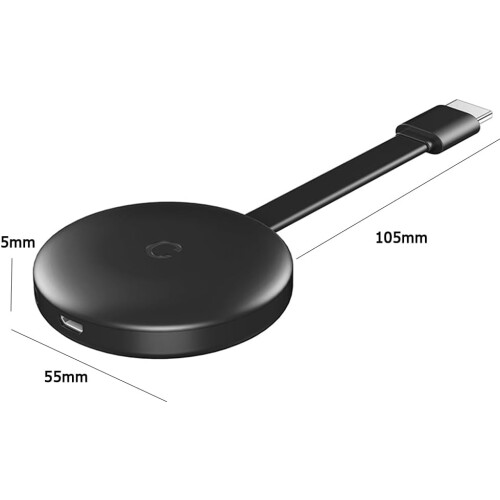 4KCompatible Wireless Display Adapter DualBand WiFi For TV Dongle Video Adapter Windows Android iOS 2