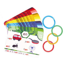 Reading Flash Cards for Kids CVC Word Games, Learn to Read in 20 Steps