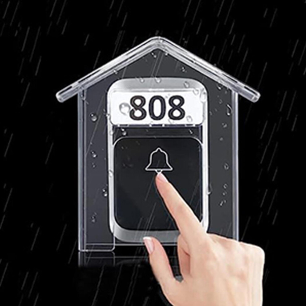Klingelschutz Weatherproof Cover For Doorbell, Glare Camera Protection 9412369959201
