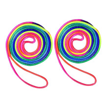 Pack of 2 Flower Rope for String Games Outdoor Party Hand Eye Coordination Vintage Toy