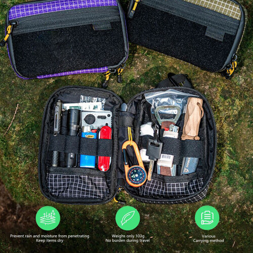 Sac de rangement transportable imperméable et permanent-Vert 1