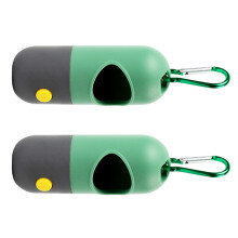 Effortlessly Bag Replacement Dog Poop Dispenser for Long-Green