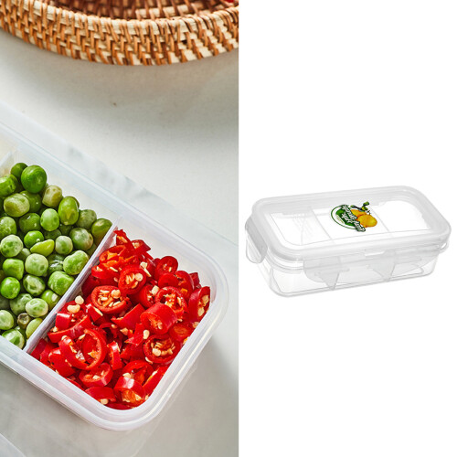 Boîte de rangement polyvalente avec 3 compartiments, parfaite 1