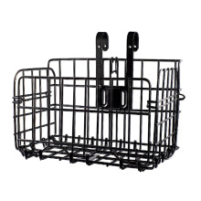 Mountain Bike Folding Hanging Basket Detachable Folding Bicycles Basket Front And Rear Hanging Side Trailer Basket