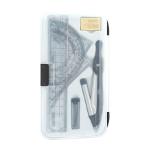 Math Compass, Professional Drawing Tool Set, MultiFunction Compass for Learning Special Math Geometric Drawing Compass Set (Size B) Ref: 3843