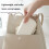 Plastic Zeephouder Veilige Ritssluiting Lek-Transparant Wit 5