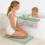 Ensemble d'oreillers à genoux pour le bain de bébé, facile à 4