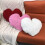 Soft Polyester Filled Love Designs Cushion Ideal for Home-Pink 6