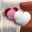 Soft Polyester Filled Love Designs Cushion Ideal for Home-White 5