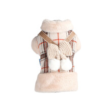 Fleece Lining Warm Dog Coat Small Dog Jackets Puppies Coat-M