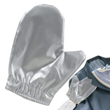 Ironing Mitt for Steamer ThreeLayer HeatResistant Protective Silver Mittens Garment Steamer Mitt Steamer Stand