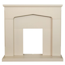 Adam Cotswold Fireplace in Stone Effect, 48 Inch - Refurbished