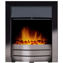 Adam Colorado Electric Inset Fire in Black Nickel - Refurbished