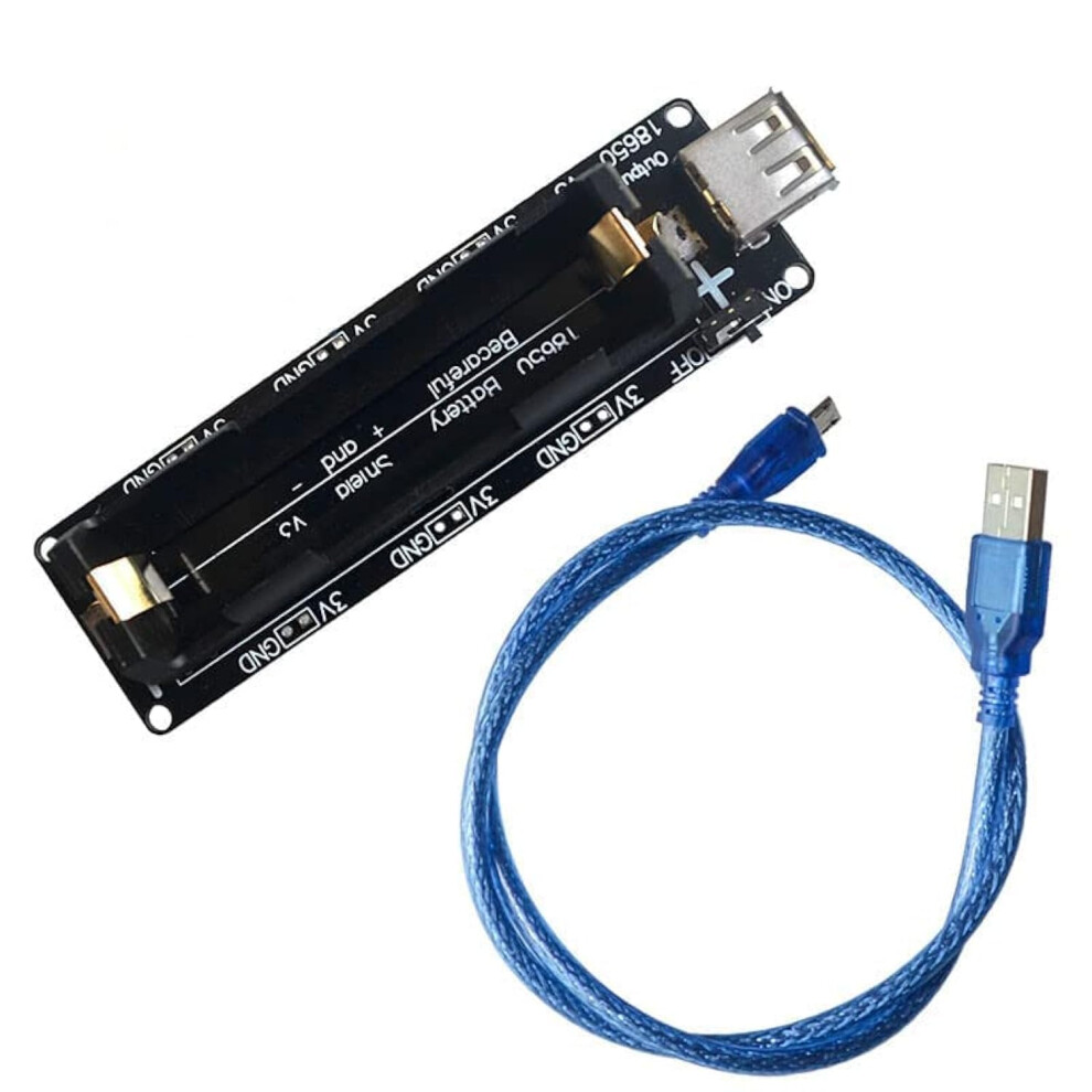 18650 Battery Shield Board V3 Micro Usb Charger Esp32 For Raspberry Pi And Arduino 9412369031594