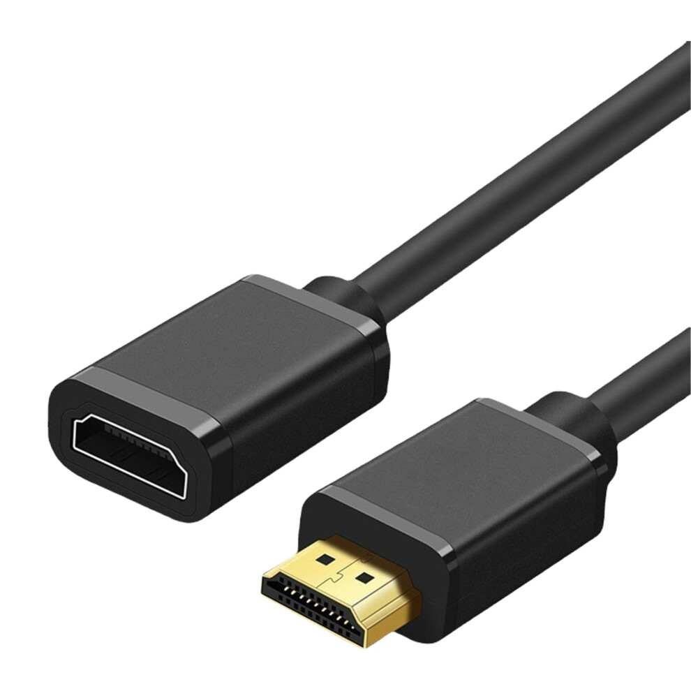 4K Hdtv Port Extension Cable Male To Female Hdmi Adapter, 4K 60Hz, Compatible With Hdtv And Laptop 9189345226243