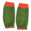 (Hellgrau/Hellblau) Warme Winterhandschuhe, dehnbare Fäustlinge, gestrickte Halbfingerhandschuhe für 4