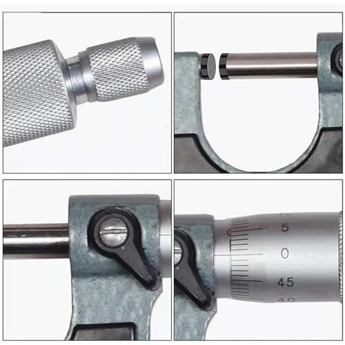 Micrometer Outer 025mm Range 0.01mm Resolution Vernier Depth Caliper  Precision Mechanical Ruler Measuring Tool 2