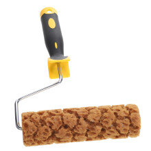 Decorative texture roller: Patterned sponge roller for walls for DIY projects – Multifunctional painting tool for home improvement.