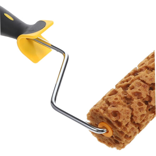 Decorative texture roller: Patterned sponge roller for walls for DIY projects – Multifunctional painting tool for home improvement. 1