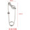 Longline Snaps Model A 20x80mm Stainless Steel Strength 2