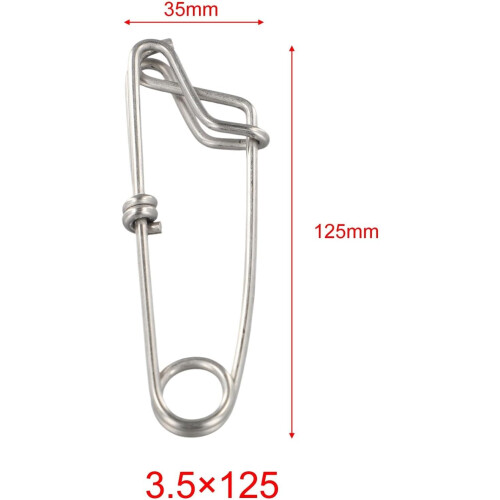Longline Snaps Model A 20x80mm Stainless Steel Strength 1