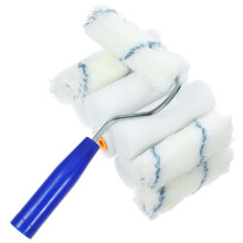 1 set of paint rollers, partial painting tool, cotton rollers for wall paint, reusable and easy to clean, for precise painting in tight spaces.