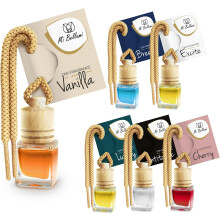 Herbruikbare hangende decoratie, aromatherapie hangerfles voor auto-luchtverfrisser, spatwaterdicht ontwerp, geurafgifte met langdurige werking,