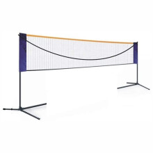 Portable Badminton Sets Foldable Volleyball Net Easy To Install MultiSport Net For Backyard And Beach Size 310x155 cm