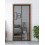 Custom Mesh Keep Bugs Outside, Removable AntiMosquito Screens, Cat Window Screen, 120x150cm White hook and loop 4
