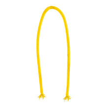 Rope Trick Soft Stiff Rope Fun and Creative Funny Light Play Rope Simple Magic Games Professional Magic Rope for Comedy Shows Yellow