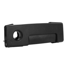 Mâner exterior pentru ușă glisantă, mâner exterior dreapta cu orificiu pentru cheie, mâner robust din plastic rezistent la uzură