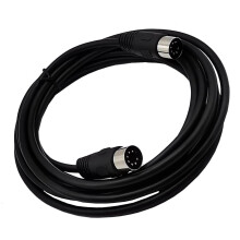 Durability 7Pin Male To Male Cable 1m Controller Interfaces Sound Cord Signals Transmission Systems Control