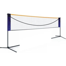 10.2ft Portable Badminton Net Adjustable Height 2.465.09ft Indoor And Outdoor For Tennis Pickleball Volleyball
