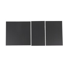 Plaque en fibre de carbone légère et flexible, facile à découper, surface en sergé haute dureté, résistante à l'usure, dos auto-adhésif pour