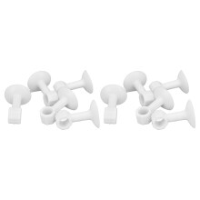 Aquariumaccessoires, houders voor aquariumverwarmingselementen met duurzame plastic klemmen voor een betere organisatie en decoratie van uw aquarium,