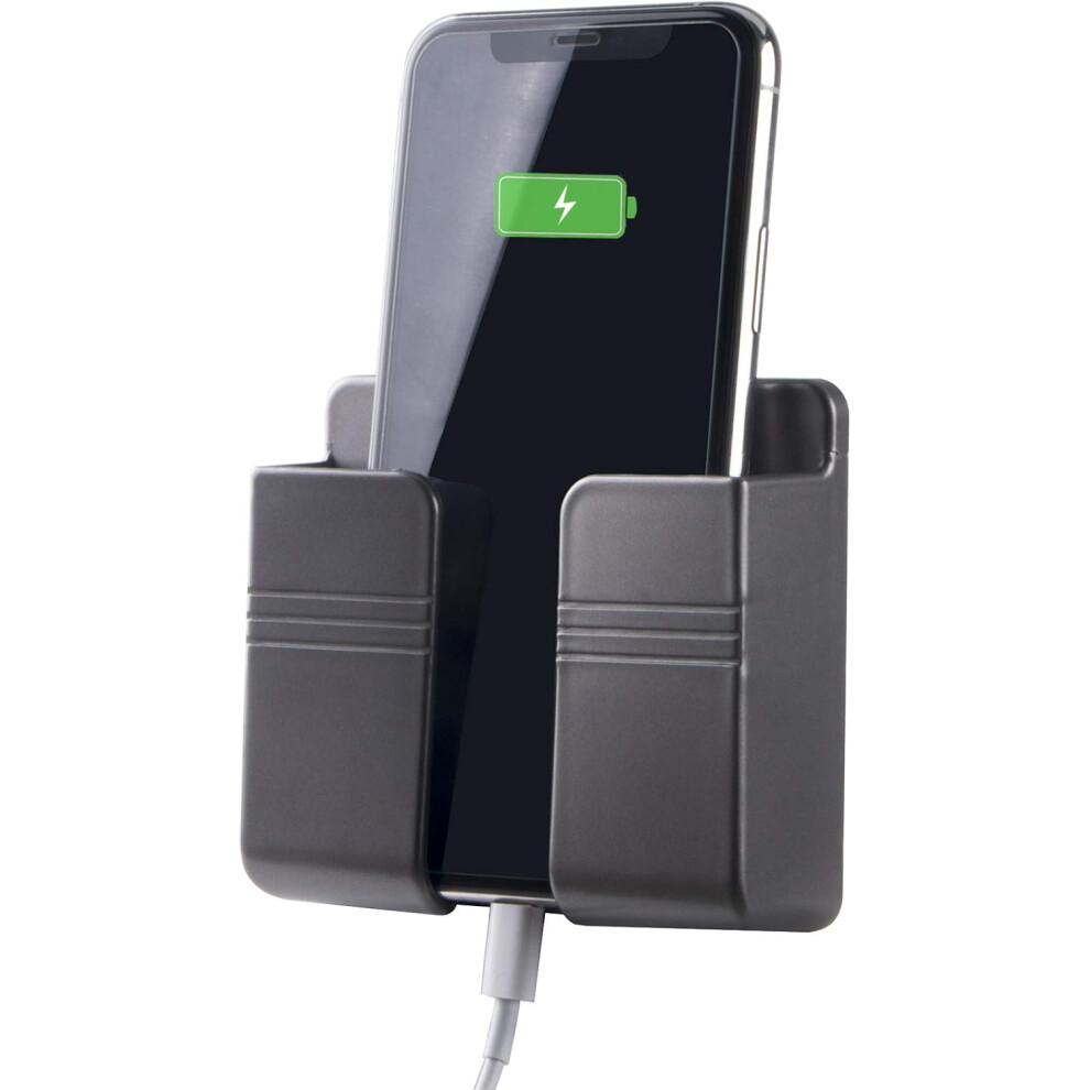 Chic Wall Mount Phone Holder, Sleek Adhesive Stand For Devices Up To 6.5 Inch, Strong Viscosity For Lasting Adherence Safe And Environmentally 9190834901282