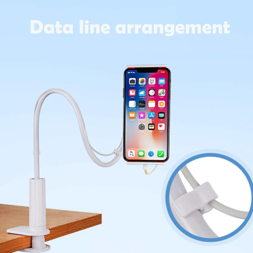 Ρυθμιζόμενος Universal Gooseneck για Κρεβάτι, Υποστήριξη Smartphones, Βάση Tablet, Ευέλικτο 1