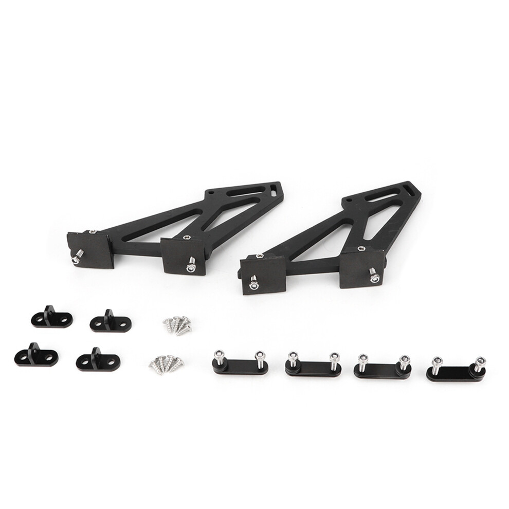 Spoiler Mount Brackets, Cnc Aluminum Alloy Rear Wing Legs Uni Car Racing Tail Spoiler Mounting System For Maximum Downforce Reinforcement And 9190834468792