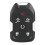Capa resistente para chave inteligente com entrada sem chave, compatível com GMC Yukon e Chevy Tahoe. Bateria inclusa. 1