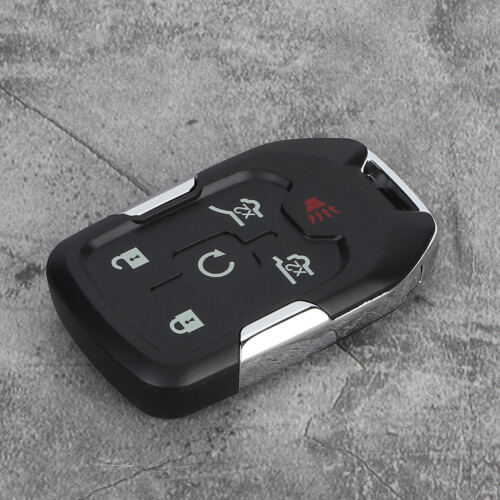 Capa resistente para chave inteligente com entrada sem chave, compatível com GMC Yukon e Chevy Tahoe. Bateria inclusa. 2