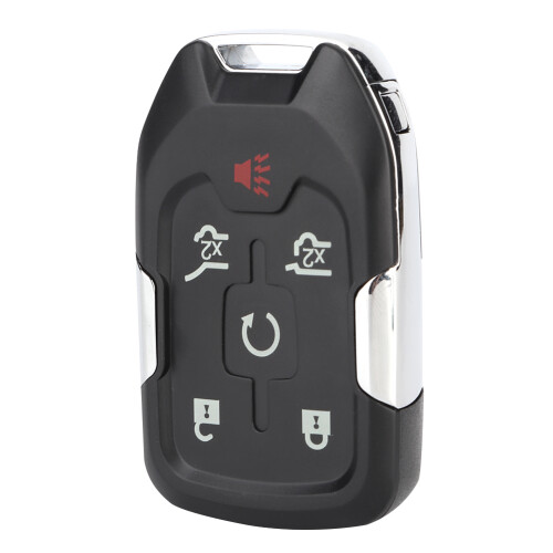 Capa resistente para chave inteligente com entrada sem chave, compatível com GMC Yukon e Chevy Tahoe. Bateria inclusa. 1