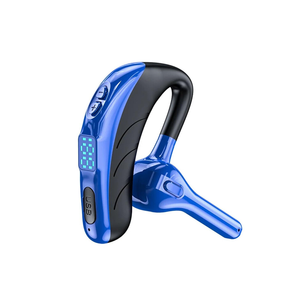 Onear Headset X13 Tooth 5.1 Single Ear Long Standby Business Gaming Headset Noise Reduction Handsfree Calling Blue 9347817315974