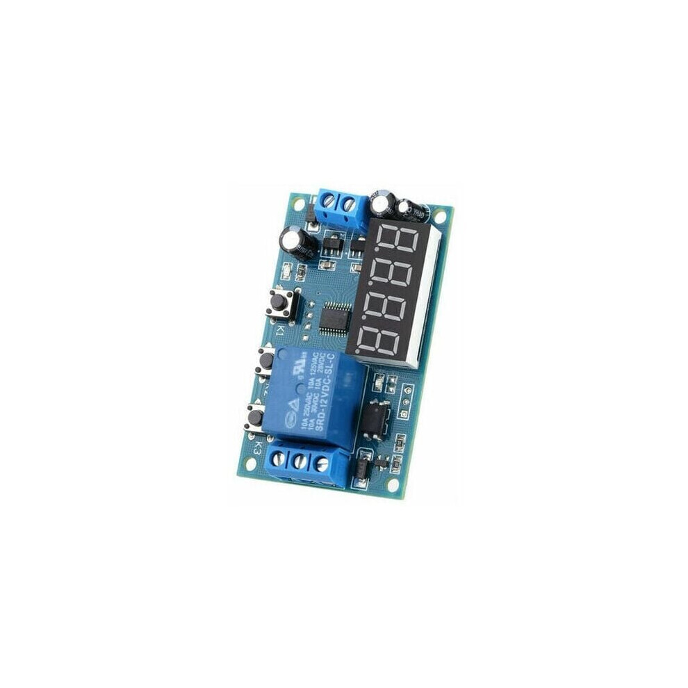 Precision Digital Delay Timer Relay Module With Led Display For Infinite Cycle Delay And Adjustable Cycle Times 9468298414526