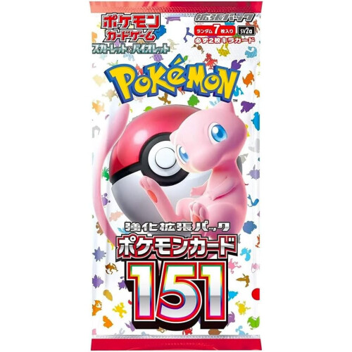 Scarlet  Violet 151 (SV2a) Booster  JPN 1
