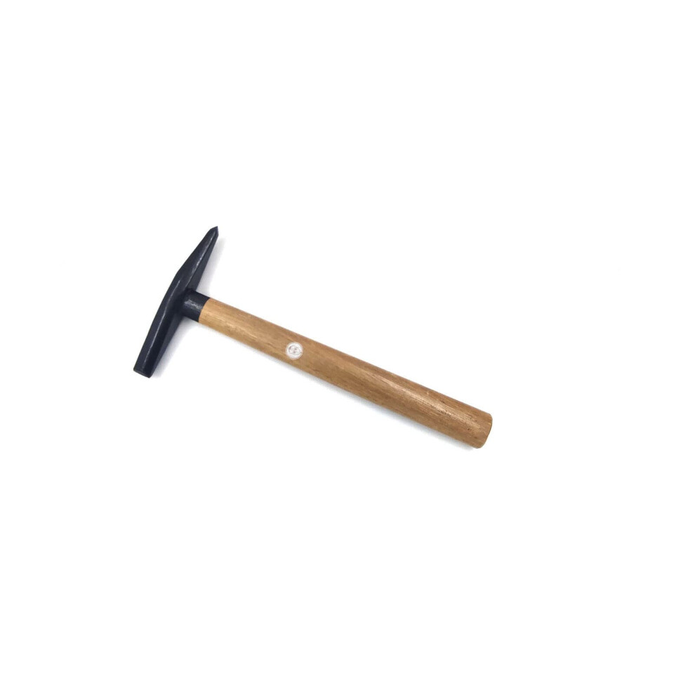 Slag Hammer Made Of Forged Steel Painted Black 230 G With Wooden Handle 9365049759304