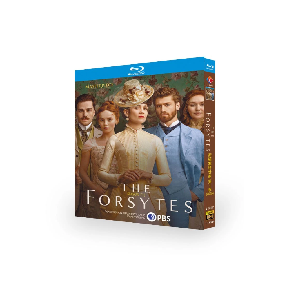 The Forsytes Season 1 (2025) : 2-Disc English 1080P BD All Region New Box Set