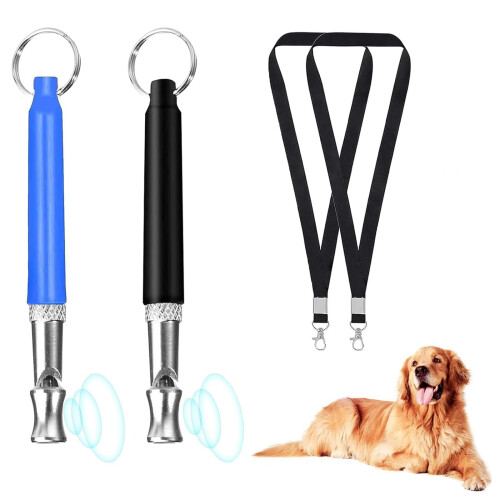 Ultrasonic Dog Whistles, Silent, Adjustable with Neck Strap, Training Aid